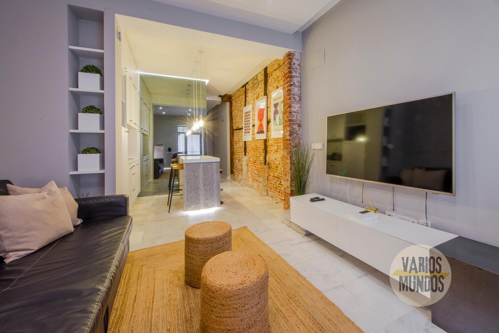 Cool Duplex Bajo Apt 7Pax Cerca De Tirso De Molina E2 Madrid Exterior foto